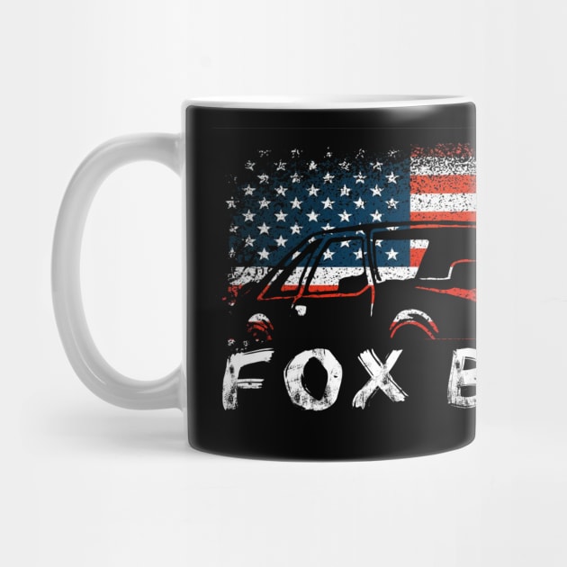 Mustang Foxbody American Fox body stang Muscle classic Car 5.0L by JayD World